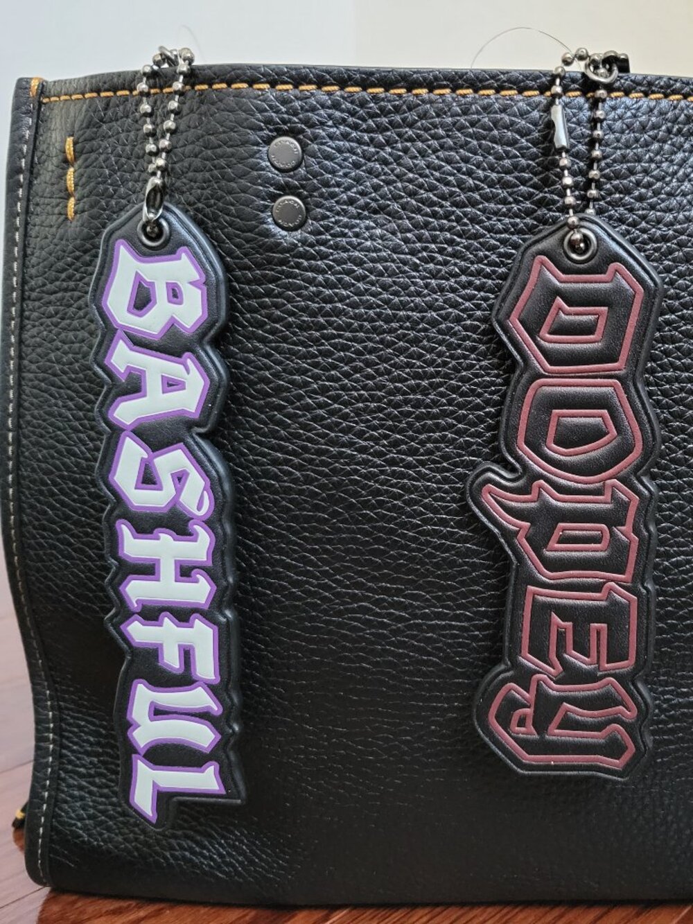 Coach x Disney, Bashful Hangtag